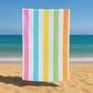 FabFit Sand Resistant Extra Large Beach Towel 100 x 200cm – Quick Dry Microfibre, 17 Colours
