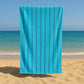 FabFit Sand Resistant Extra Large Beach Towel 100 x 200cm – Quick Dry Microfibre, 17 Colours