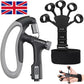 FabFit Adjustable Hand Grip Strengthener 10–100 kg – Forearm, Wrist & Finger Trainer