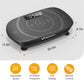 FabFit Vibration Plate Exercise Machine – 10 Levels, Digital Display, Remote, Pro or Slim Model