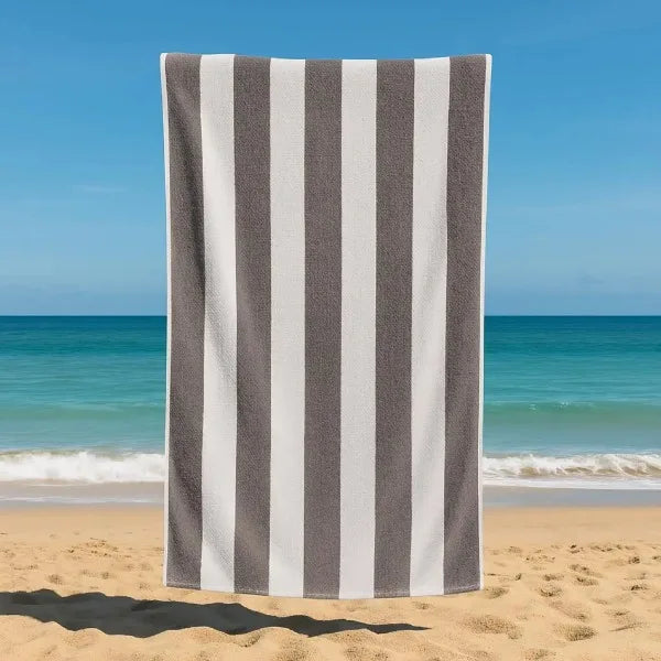 FabFit Sand Resistant Extra Large Beach Towel 100 x 200cm – Quick Dry Microfibre, 17 Colours