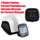 FabFit Cordless Heated Knee Massager – 3 Heat Levels, Vibration, 2000 mAh Rechargeable Wrap
