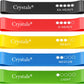 FabFit Latex Resistance Loop Bands Set 5 Pcs – Exercise Bands for Yoga, Pilates & Strength