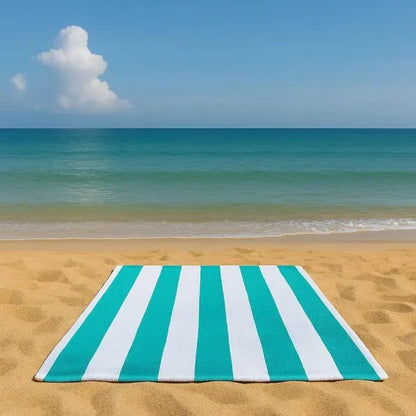 FabFit Sand Resistant Extra Large Beach Towel 100 x 200cm – Quick Dry Microfibre, 17 Colours