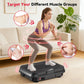 FabFit Vibration Plate Exercise Machine – 9 Programs, 250 Levels, 120 kg Max Load, Remote