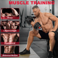 FabFit 3-in-1 Dumbbell & Barbell Set 20 kg or 25 kg – Plastic-Coated Plates with Connecting Bar
