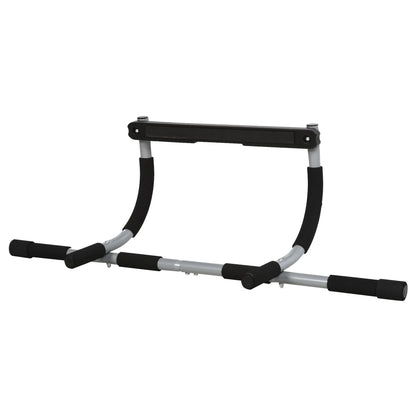 FabFit Doorway Pull-Up Bar – Horizontal Bar for Home Upper Body Workouts, Pull & Push Ups