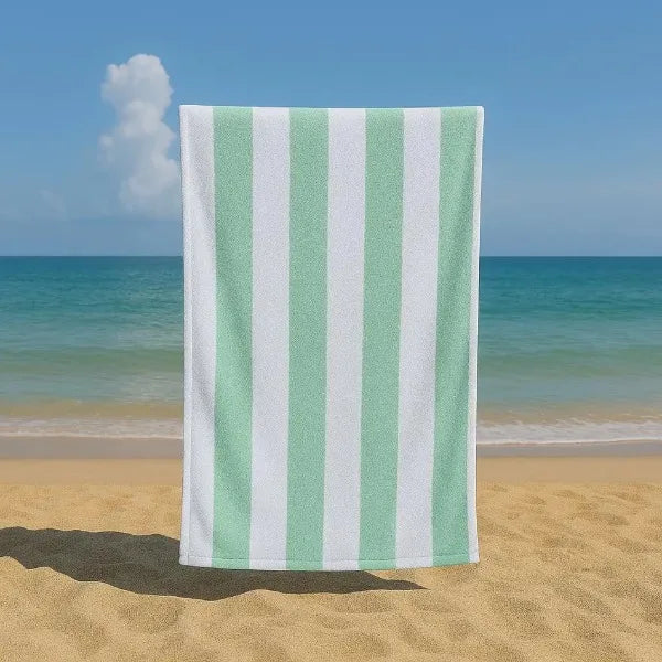 FabFit Sand Resistant Extra Large Beach Towel 100 x 200cm – Quick Dry Microfibre, 17 Colours