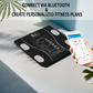 FabFit Smart Body Composition Scale – Digital Bathroom Scale, Body Fat, BMI & Muscle Mass, 180 kg