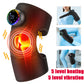 FabFit Heated Knee Massager Pads – 3 Heat Levels 45–65°C, Vibration, 4000mAh, Single or Pair