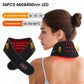FabFit Cordless Heated Ankle Massager Wrap – 660 nm Red Light, 40 LEDs, 3 Vibration Modes