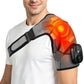 FabFit Heated Knee Massager Wrap – 3 Heat Levels 45–65°C, Vibration, 4000mAh Rechargeable