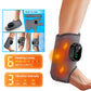 FabFit Cordless Heated Wrist & Ankle Massager Wrap – Heat & 3 Vibration Levels, Left or Right