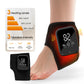 FabFit Cordless Heated Wrist & Ankle Massager Wrap – Heat & 3 Vibration Levels, Left or Right