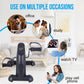 FabFit Mini Pedal Exerciser with LCD Display – Under Desk Bike for Leg & Arm Workouts, 4 Colours