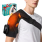 FabFit 3-in-1 Cordless Heated Knee & Shoulder Massager – Vibration Wrap for Leg, Arm & Joints
