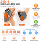 FabFit Wireless Heated Knee Massager Wrap – Knee, Shoulder & Elbow Support, USB Type-C