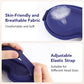 FabFit Heated Eye Massager Mask with Vibration – USB Warm Compress Blackout Mask, 2 Types
