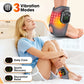 FabFit Cordless Heated Ankle Massager Wrap – 660 nm Red Light, 40 LEDs, 3 Vibration Modes