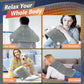 FabFit Electric Heating Pad 60 x 30 cm – 9 Heat Levels, 75 W, Soft Microplush Cover, UK Plug