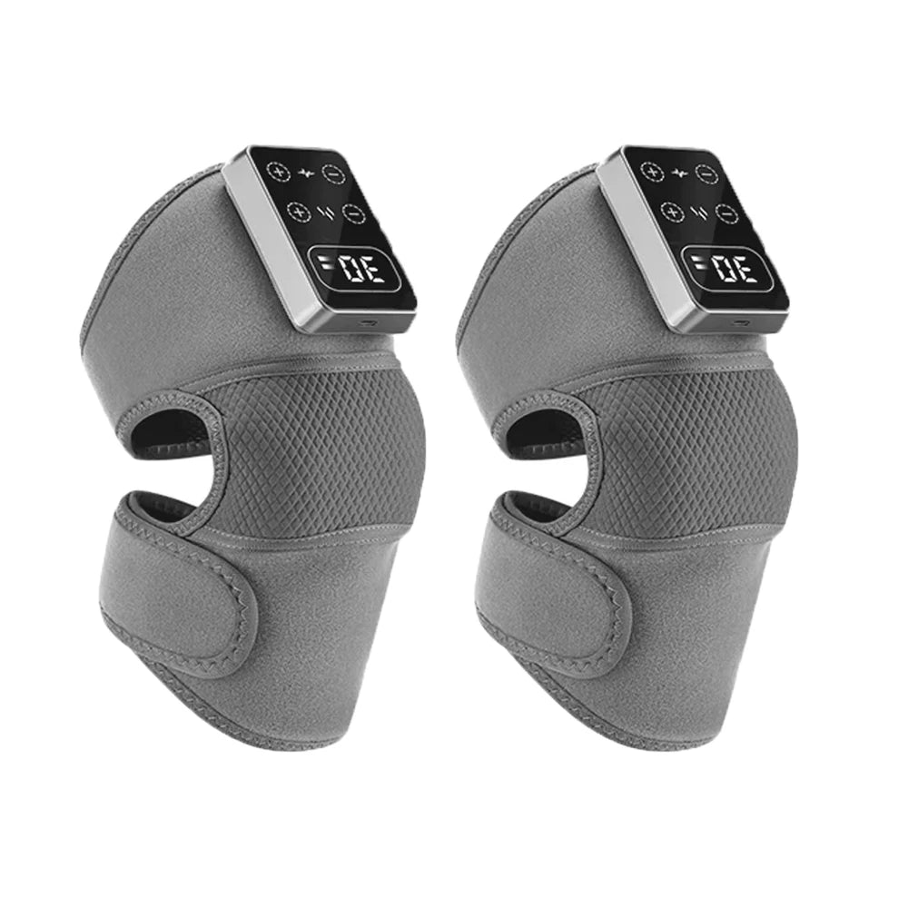 FabFit Cordless Heated Knee & Shoulder Massager – 3 Heat Levels 45–65°C, 3 Vibration Modes