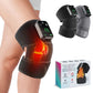 FabFit Rechargeable Heated Knee Massager 2-in-1 – Knee & Elbow Wrap, 3 Heat Levels, Vibration