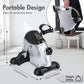 FabFit Motorised Under Desk Pedal Exerciser – LCD Display, Arm & Leg Mini Exercise Bike