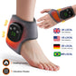 FabFit Cordless Heated Wrist & Ankle Massager Wrap – Heat & 3 Vibration Levels, Left or Right