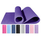 FabFit TPE Yoga Mat – Non-Slip 183 x 61 x 0.6 cm for Pilates & Fitness, with Carry Strap