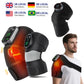 FabFit Cordless Heated Knee Massager – 3-in-1 Knee, Shoulder & Elbow Wrap, 4000mAh, Timer