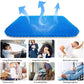 FabFit Honeycomb Gel Seat Cushion – Double Thick, Breathable & Non-Slip Sitting Pad, Blue