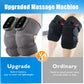 FabFit Heated Knee Massager Pads – 3 Heat Levels 45–65°C, Vibration, 4000mAh, Single or Pair