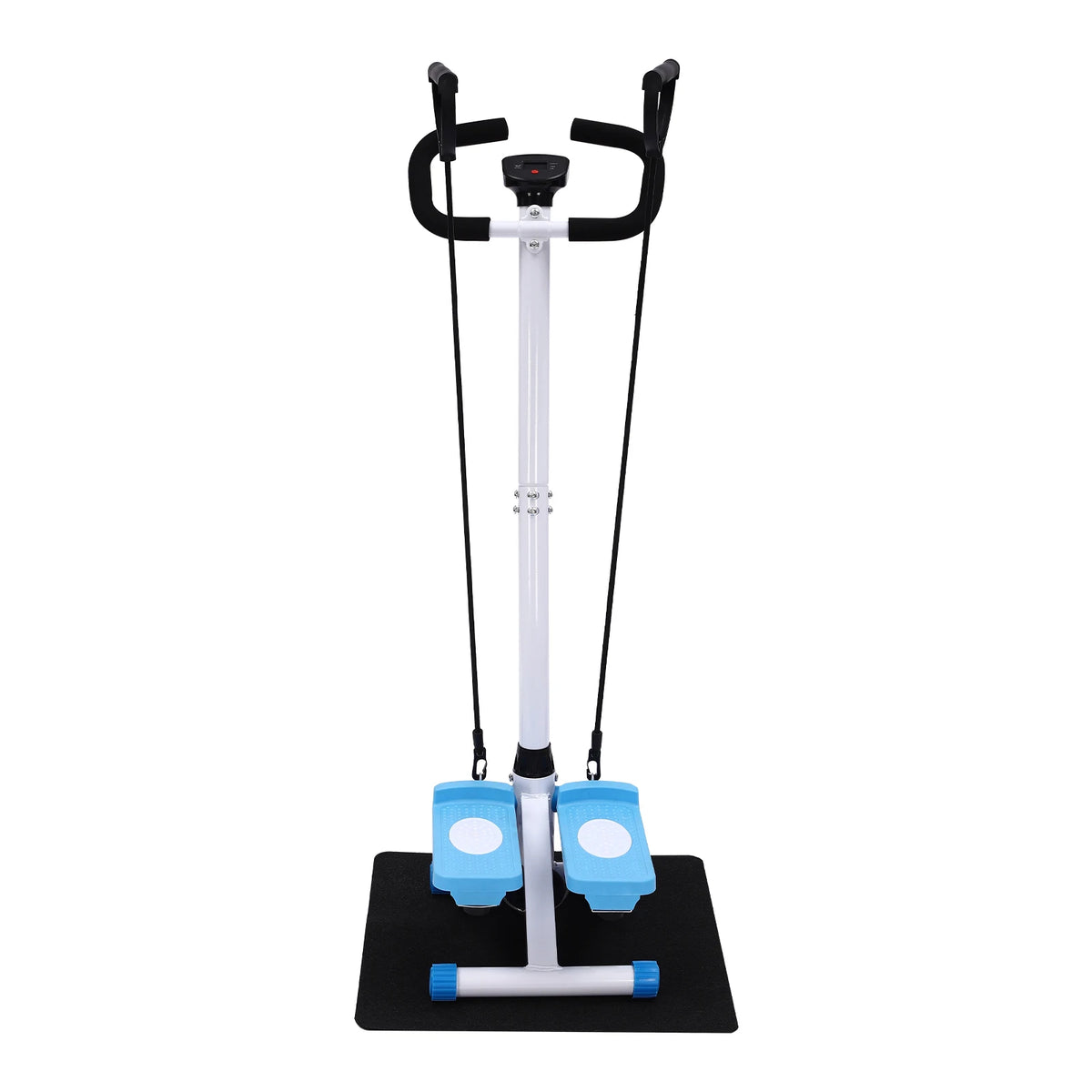 FabFit Fitness Stepper with Handlebars – 150 kg Max User Weight, Resistance Bands, Home Cardio
