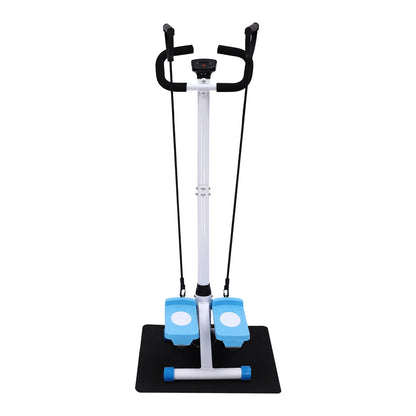 FabFit Fitness Stepper with Handlebars – 150 kg Max User Weight, Resistance Bands, Home Cardio