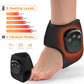FabFit Cordless Heated Wrist & Ankle Massager Wrap – Heat & 3 Vibration Levels, Left or Right