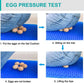 FabFit Honeycomb Gel Seat Cushion – Double Thick, Breathable & Non-Slip Sitting Pad, Blue