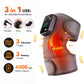 FabFit Heated Knee Massager Wrap – 3 Heat Levels 45–65°C, Vibration, 4000mAh Rechargeable
