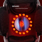 FabFit Cordless Heated Knee Massager – 3 Heat Levels, Vibration, 2000 mAh Rechargeable Wrap