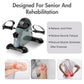FabFit Motorised Under Desk Pedal Exerciser – LCD Display, Arm & Leg Mini Exercise Bike