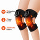 FabFit Rechargeable Heated Knee Massager – 3-in-1 Shoulder, Knee & Elbow Wrap, 5000mAh Option