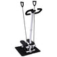 FabFit Fitness Stepper with Handlebars – 150 kg Max User Weight, Resistance Bands, Home Cardio