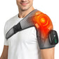 FabFit Heated Knee Massager Wrap – 3 Heat Levels 45–65°C, Vibration, 4000mAh Rechargeable
