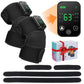 FabFit Rechargeable Heated Knee Massager – 3-in-1 Shoulder, Knee & Elbow Wrap, 5000mAh Option