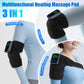 FabFit Cordless Heated Knee Massager – 3-in-1 Knee, Shoulder & Elbow Wrap, 4000mAh, Timer