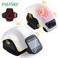 FabFit Cordless Heated Knee Massager – 3 Heat Levels, Vibration, 2000 mAh Rechargeable Wrap