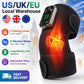 FabFit Wireless Heated Knee Massager Wrap – Knee, Shoulder & Elbow Support, USB Type-C