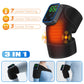 FabFit Cordless Heated Knee Massager – 3-in-1 Knee, Shoulder & Elbow Wrap, 4000mAh, Timer