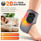 FabFit Cordless Heated Ankle Massager Wrap – 660 nm Red Light, 40 LEDs, 3 Vibration Modes