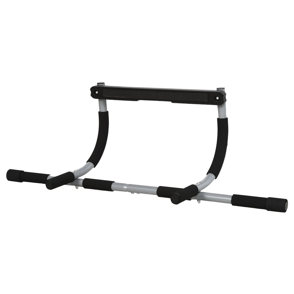 FabFit Doorway Pull-Up Bar – Horizontal Bar for Home Upper Body Workouts, Pull & Push Ups