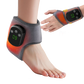 FabFit Cordless Heated Wrist & Ankle Massager Wrap – Heat & 3 Vibration Levels, Left or Right